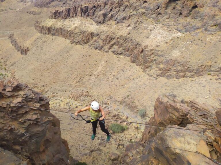 Gran Canaria: Cliff Climbing Via Ferrata Trip by Maspalomas - Analyzing the Value and Experience