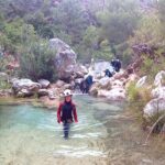 Guided Canyoning in Granada: Lentegi Canyon - The Midpoint: Rest, Snacks, and Exploration