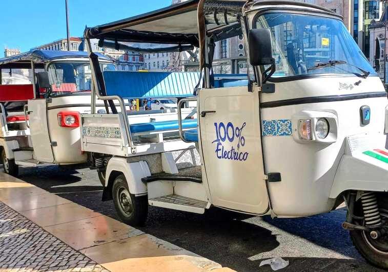 Guided Electric Piaggio Tuk-Tuk Tour of Historic Lisbon - The Itinerary in Detail