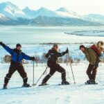 Guided Morning Snowshoe Hike with Huskies - Husky Encounters and Animal Love