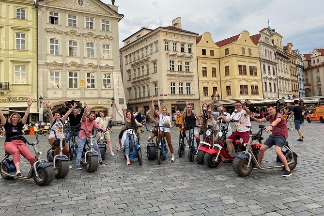 Guided sightseeing e-scooter tour of Prague: 2 hours - A Detailed Look at the Itinerary