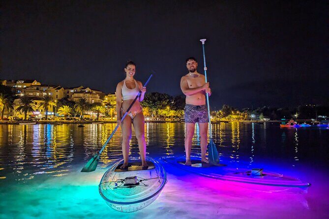 Guided Transparent SUP Glow Tour in Split - An In-Depth Look at the Glow SUP Experience