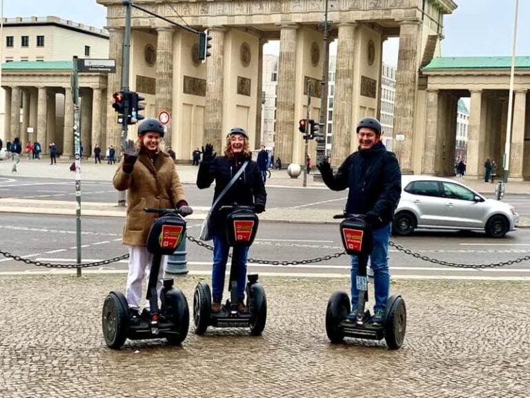 Half-Day Berlin Highlights Segway Expedition - The Itinerary: What to Expect