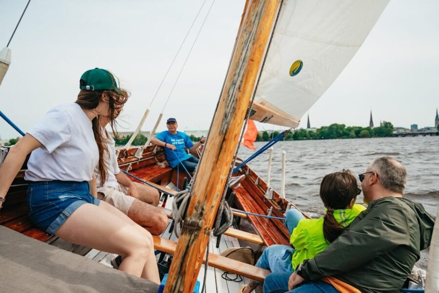 Hamburg: Alster River Sailing Tour on a 2-Masted Sailboat - The Vessel and Sailing Experience
