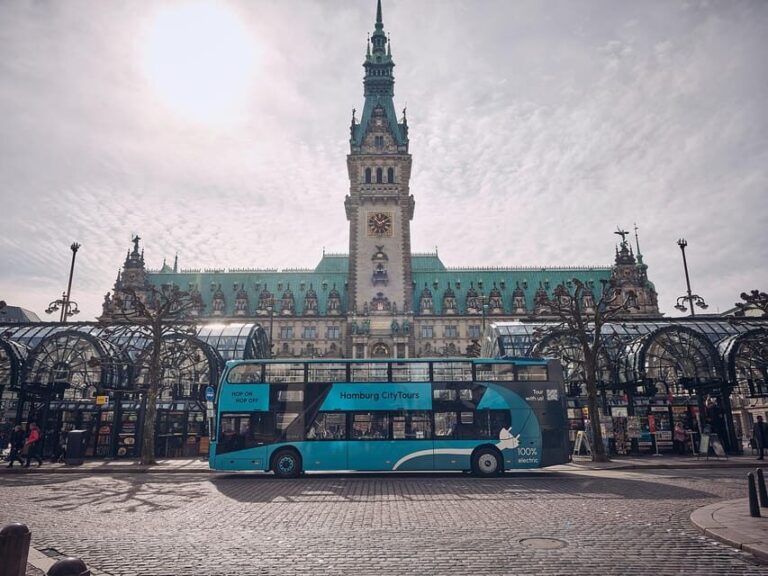 Hamburg: Hop-On Hop-Off Bus City Tour - Line F - The Itinerary and Stops in Detail
