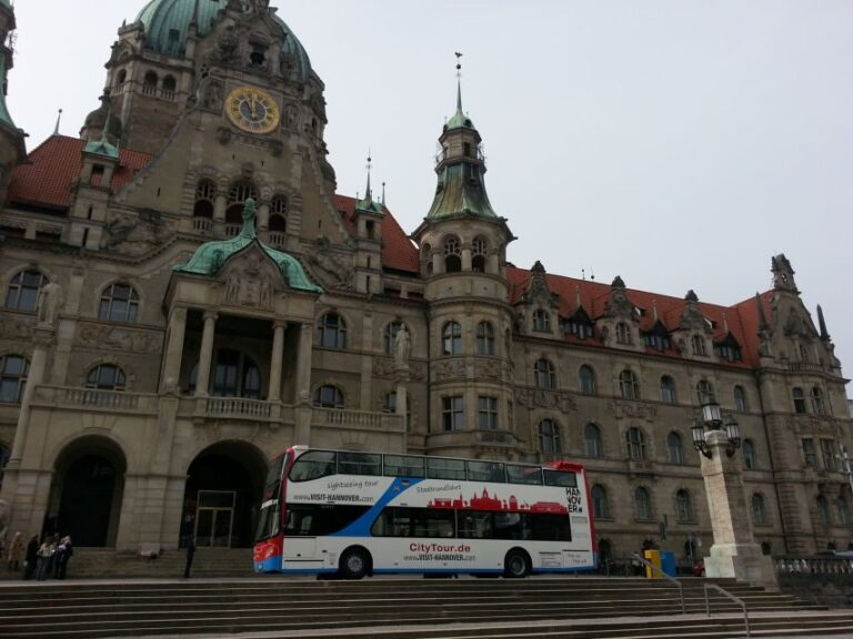 Hannover: 24-Hour Hop-On Hop-Off Sightseeing Bus Ticket - Key Points