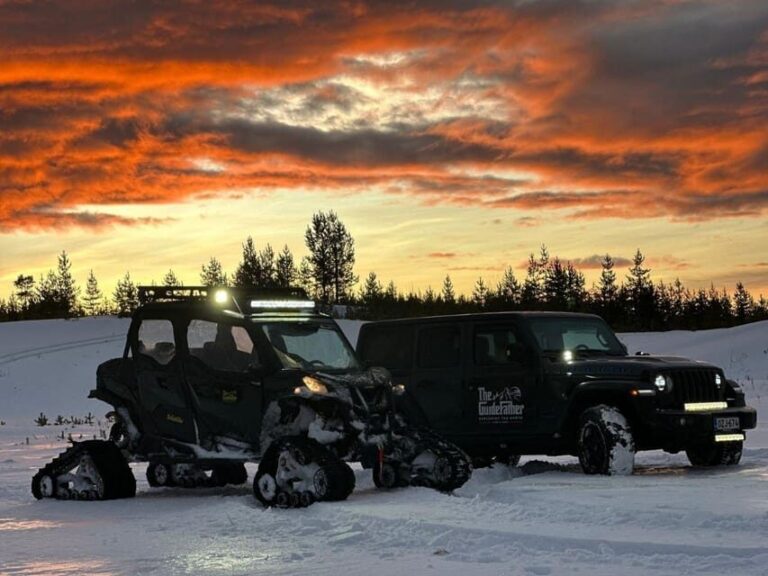 Helsinki Highlights+Nuuksio Buggy Ride+Reindeer farm visit - Picnic in the Heart of Nature