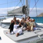 Heraklion: Dia Island Ultimate Catamaran Cruise with Meal - Water, Food, and Atmosphere
