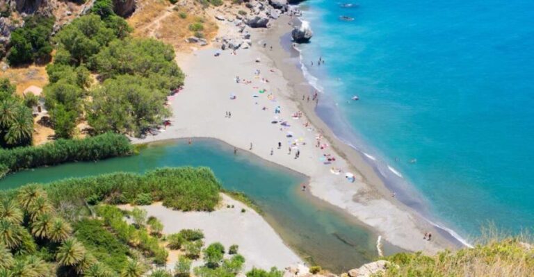 Heraklion: Preveli Palm Beach Boat Trip & Rethymno Town Tour - Authentic Experiences and Practical Details