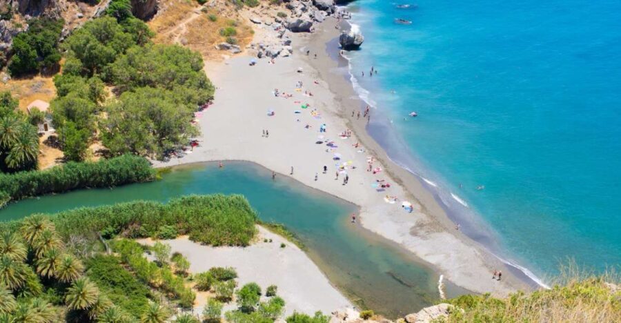 Heraklion: Preveli Palm Beach Boat Trip & Rethymno Town Tour - Authentic Experiences and Practical Details