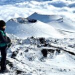 Hike near the summit craters up to the maximum safe altitude currently foreseen - The Cable Car Ride
