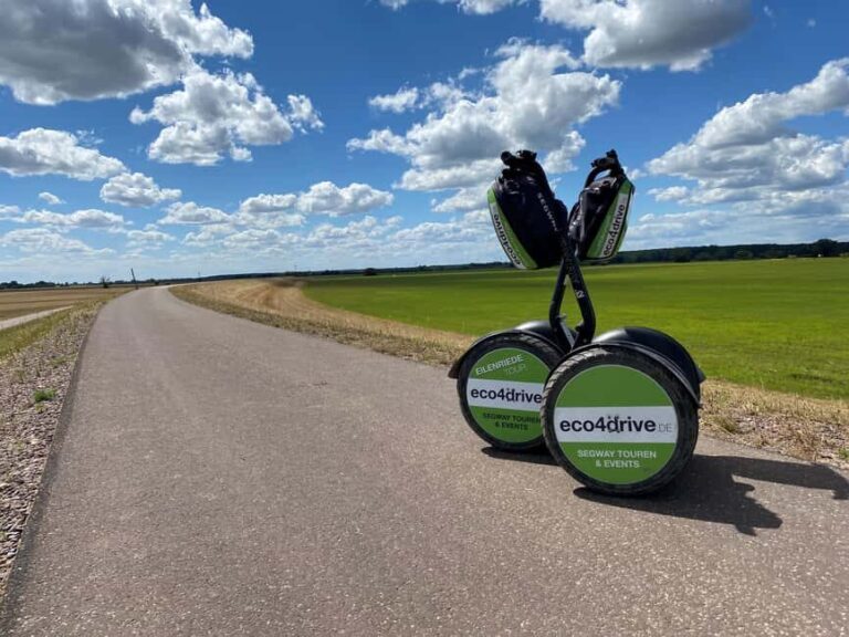 Hildesheim: Private Segway fun tour Galgenberg, Innerste  3 hours of pure fun - Why Choose a Segway Tour in Hildesheim?