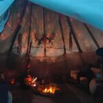 Husky Farm Visit with HuskySled Ride and Campfire - Cozy Campfire and Cultural Touches