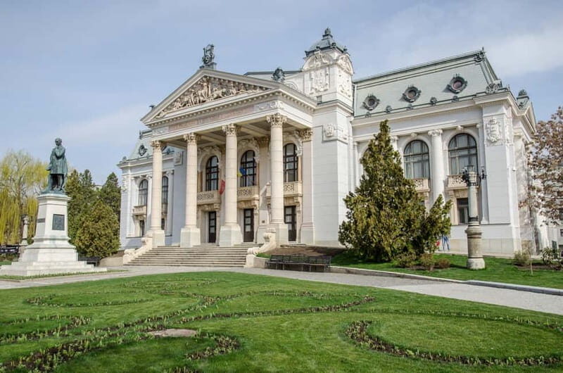 Iasi Walking City Tour - The Vasile Alecsandri National Theater: A Cultural Crown Jewel