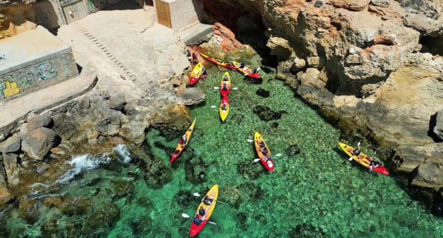Ibiza: Kayak & Snorkel in Sea Caves and Crystal Waters - Snorkeling and Marine Life
