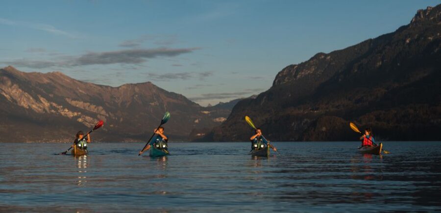 Interlaken: Kayak Tour of the Turquoise Lake Brienz - The Itinerary: Exploring Lake Brienz’s Highlights