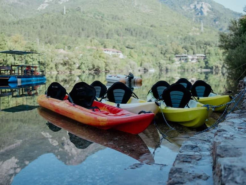 Jablanica: Kayak Rental in Neretva Canyon - The Secluded Beach & Break Time