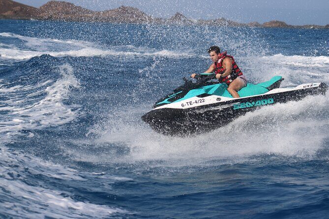 Jet Ski Activity to Lobos Island from Corralejo - The Best for Whom?