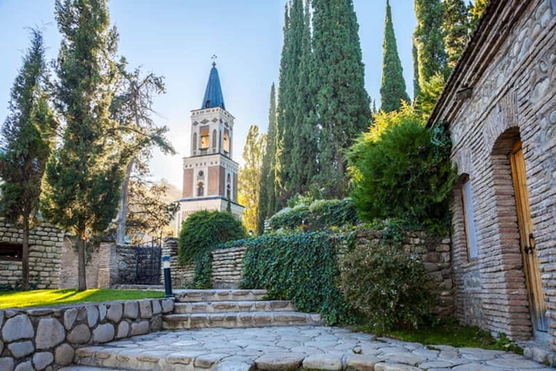 Kakheti. Sighnagi, Bodbe. Kindzmarauli Corporation. Telavi - Transportation, Group Size, and Practical Details