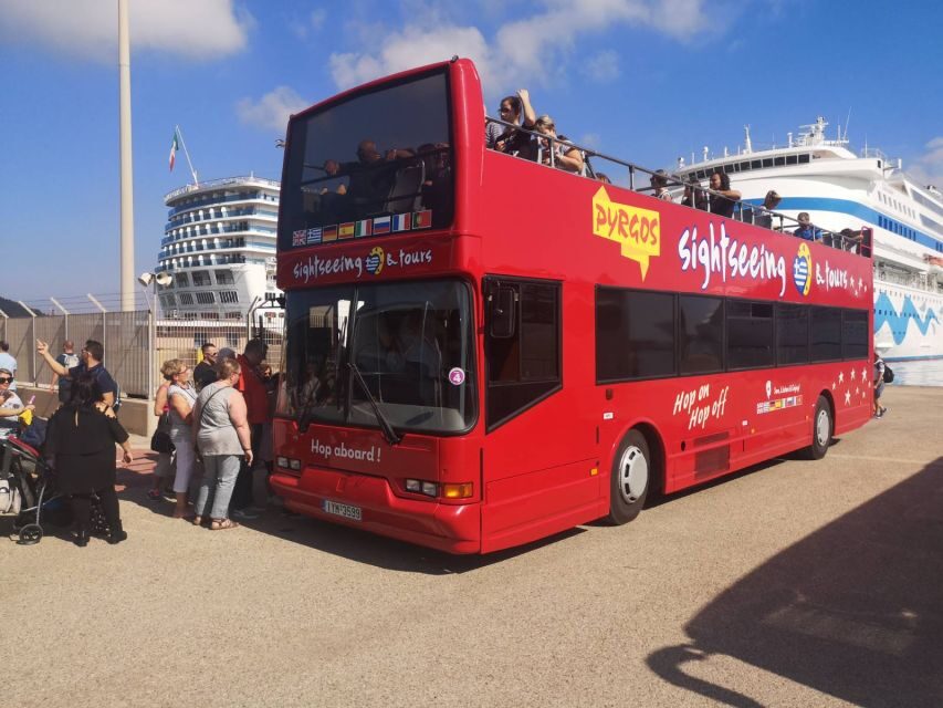 Katakolo: Pyrgos and Katakolo Hop-on Hop-off Bus Tour - What’s Included & What’s Not