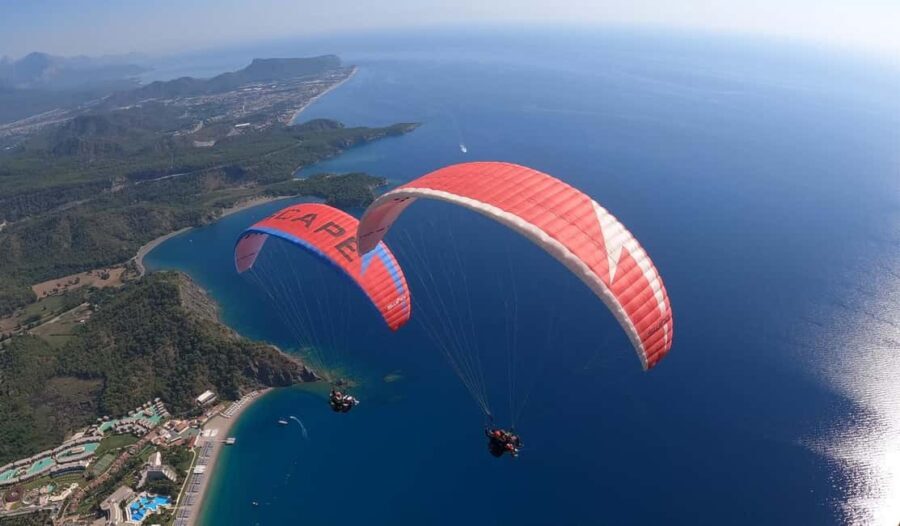 Kemer: Paragliding with Hotel Transfer & Cable Car - The Flight: Soaring Over a Dreamscape