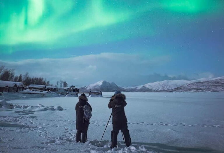 Kiruna: Abisko Northern Lights Tour with Dinner - Transportation & Duration