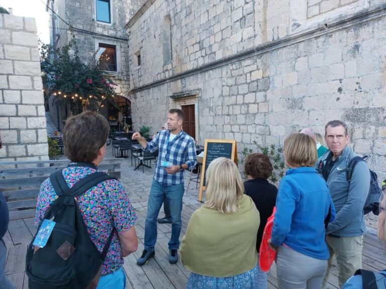 Korcula private walking tour 1 Hour - The Authenticity and Personal Touch