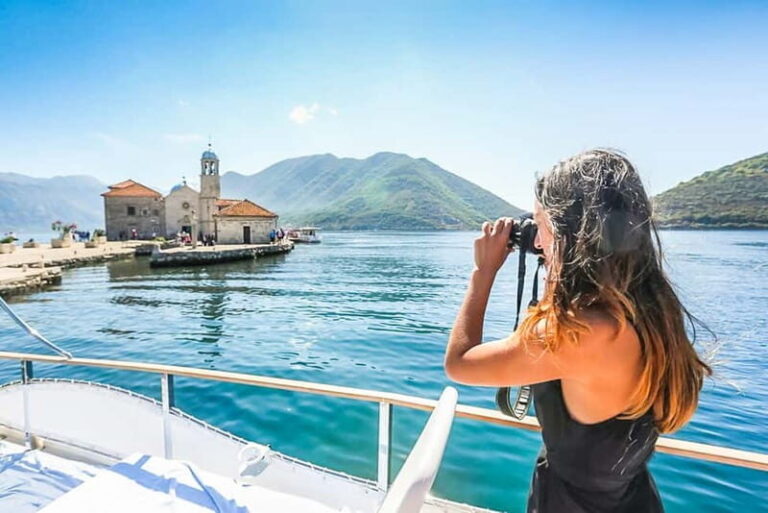 Kotor Bay: Full-Day Catamaran Cruise with Blue Cave Visit - The Boat, Guides, and Group Size