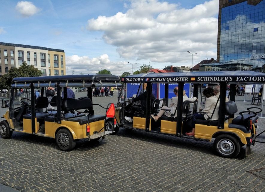 Krakow: Kazimierz by Golf Cart and Schindler's Factory Tour - What’s Included and What’s Not