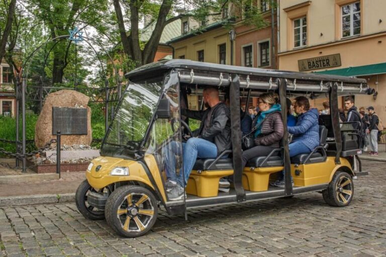 Krakow: Old Town City Sightseeing Tour Eco Buggy Golf Cart - An In-Depth Look at the Tour Experience