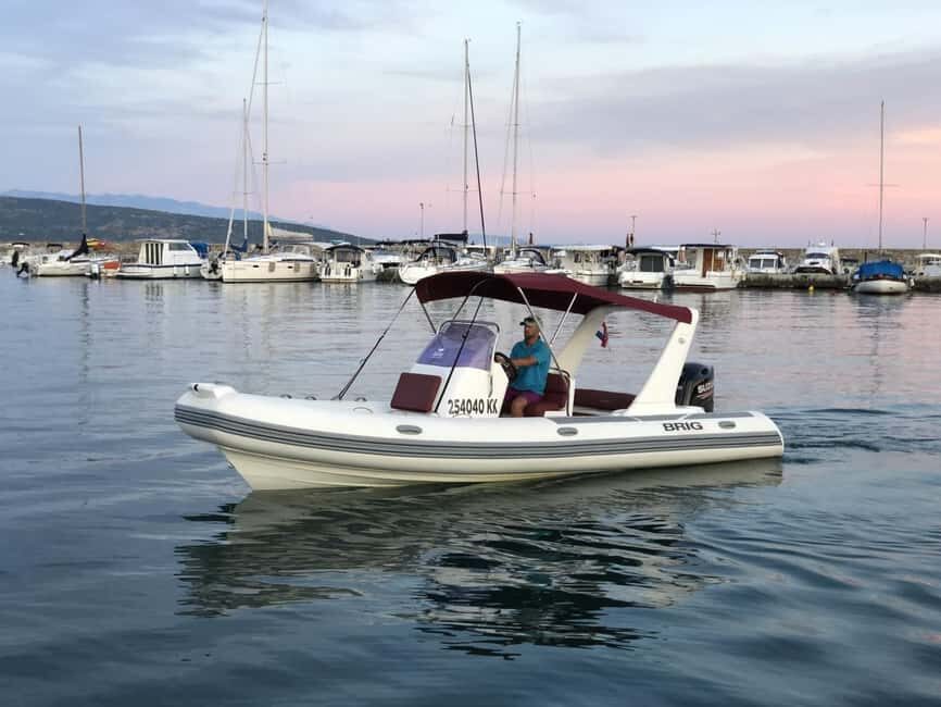 Krk: Rent a boat Brig 650 Eagle 254040KK - The Itinerary: What to Expect