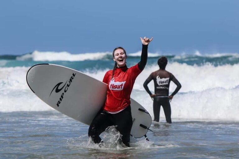 Lagos: group surf lessons for all levels - The True Value of This Surf Experience