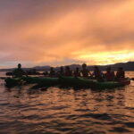 Lake Garda: Sunset Canoeing Tour to Punta San Vigilio - The Itinerary in Detail
