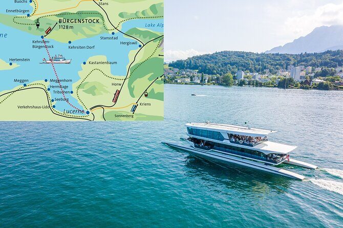 Lake Lucerne 1-Hour Catamaran Cruise - The Sum Up