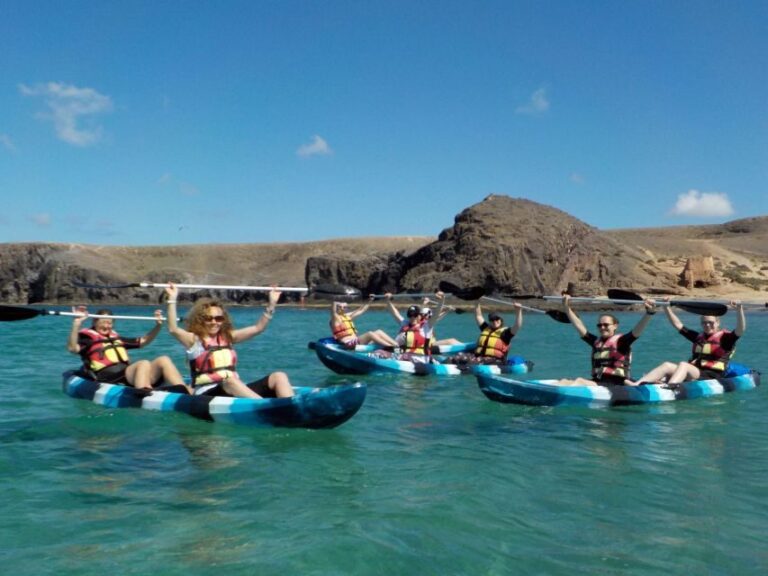 Lanzarote: Kayak and Snorkeling at Papagayo Beach - Relaxing at Papagayo Beach