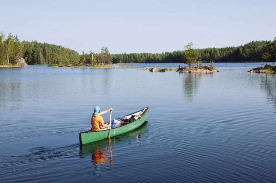Lapland: Canoeing Trip with Reindeer and Husky Farm Tour - The Itinerary in Detail