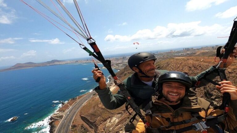 Las Palmas: tandem paragliding flights for everyone - What to Expect During Your Flight