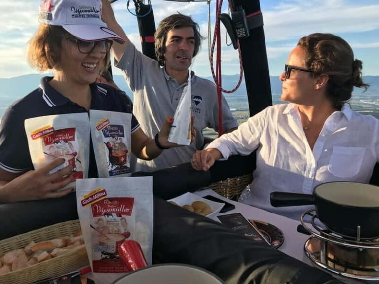 Lausanne: Swiss Fondue Flight in a Hot Air Balloon - Who Will Love This Tour?