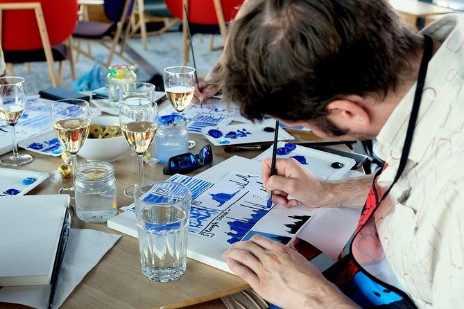 Learn to paint in Prague & sip some wine! - Why the Painting & Wine Combo Works So Well