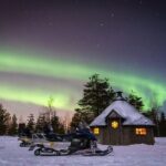 Levi Northern lights by snowmobile - The Snowmobile Experience: Safety, Comfort, and Fun