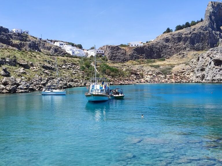 Lindos: Rhodes South-East Coast Cruise with Swim Stops - The Authentic Experience: Why It Works