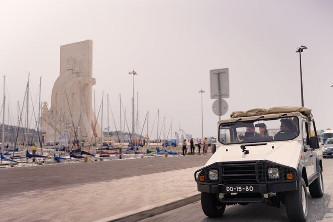 LISBON DAILY TOUR in a Vintage Jeep with FOOD & DRINK Tastings - Start Point: Sanctuary of Christ the King