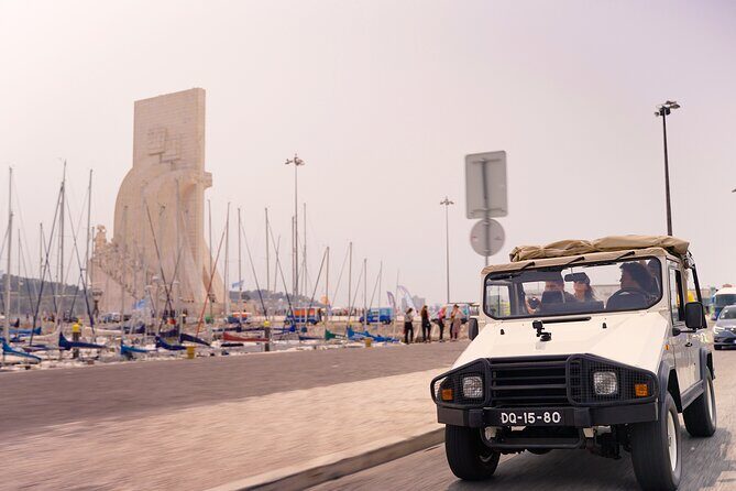 LISBON SUNSET TO NIGHT in Vintage Jeep with FOOD & DRINKS - What to Expect from the Experience