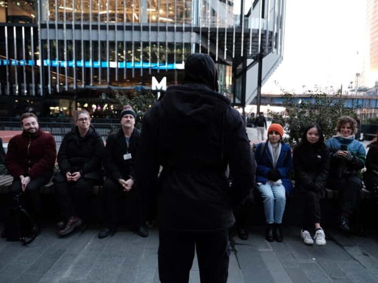 London Canary Wharf Walking Tour: Homelessness Revisited - The Itinerary in Detail