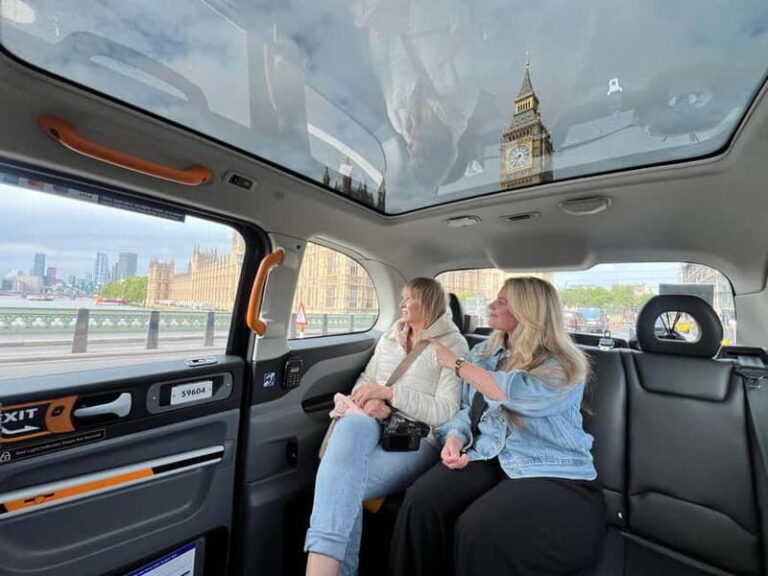 London: Iconic London Taxi Tour - Private 3 hour tour - The Value of a Private, Themed Tour