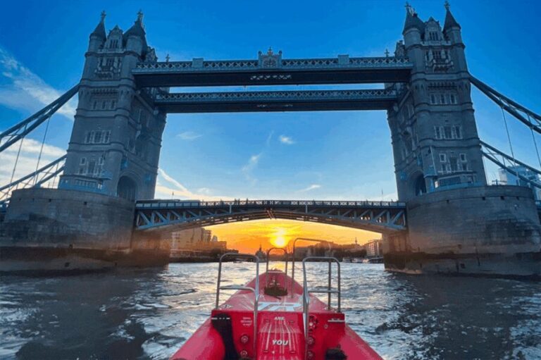 London: River Thames Sunset Speedboat Experience with Drink - The Itinerary in Detail: Why It Matters