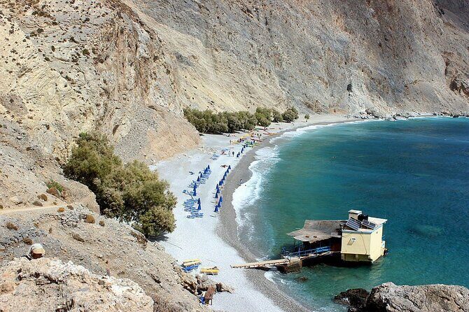 Loutro and Sweet Water Beach from Sfakia - Starting Bright and Early in Rethymno