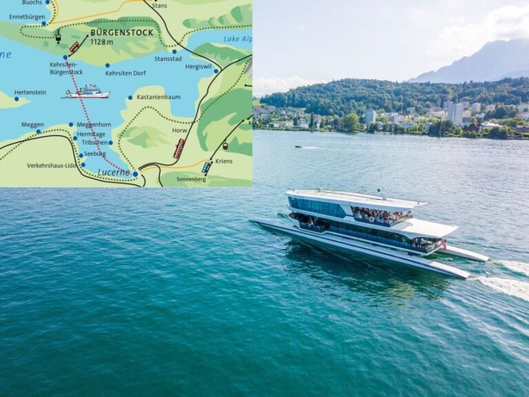Lucerne: Round-Trip Catamaran Cruise on Lake Lucerne - What’s Included and What’s Not