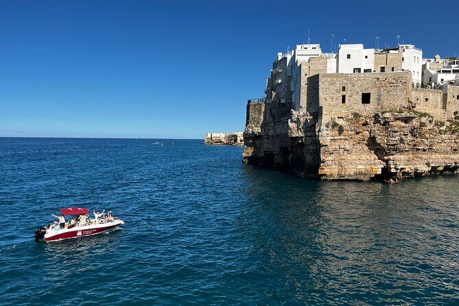 Luxury Shared Boat Tour in Polignano a Mare with Local Aperitif - The Sum Up
