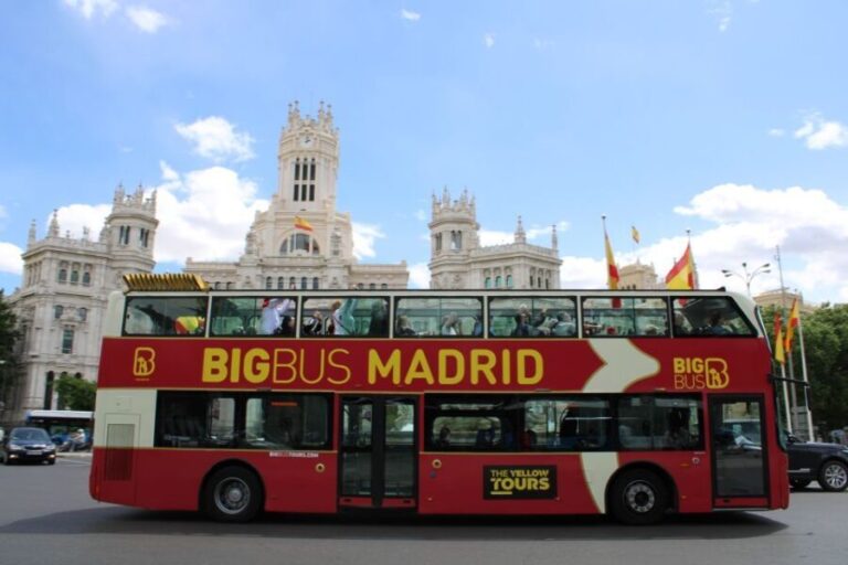 Madrid: Open-Top Big Bus Sightseeing Tour with Live Guide - Who Will Love This Tour?